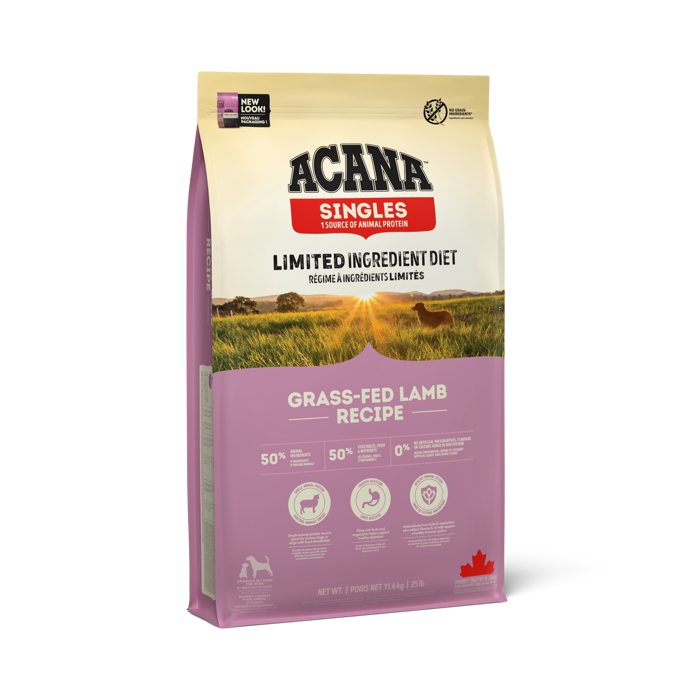 Acana Grass Fed Lamb Xira Trofi Skulou me Arni 11.4kg